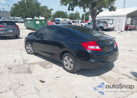 2013 Honda Civic Lx z USA, uszkodzony, nr VIN 2HGFG3B59DH501732